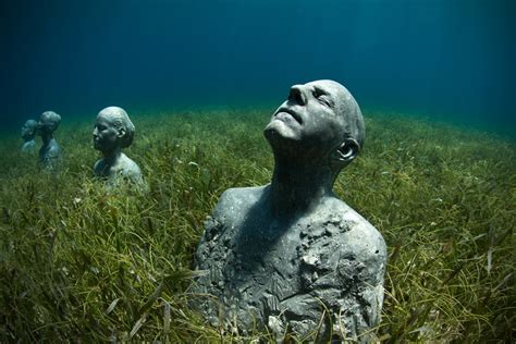 Les sculptures sous l’eau et écologiques de Jason deCaires Taylor