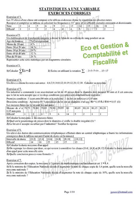 Solution Statistique Descriptive Exercices Corrige S S Studypool