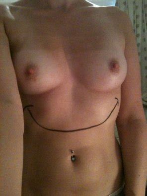 Naked Beach Babe Seems To Be Having Fun Porn Pic