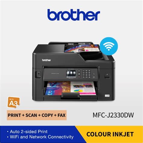 Brother Mfc J2330dw Multi Function Business A3 Injet Colour Printer