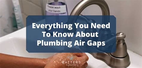 Air Gaps Archives Watters Plumbing