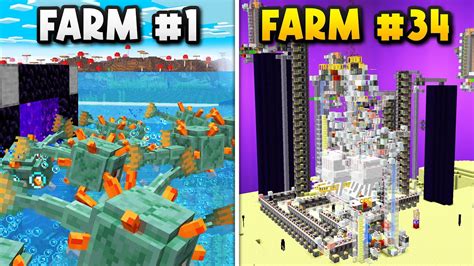 I Farmed Every Mob In Minecraft Hardcore Youtube