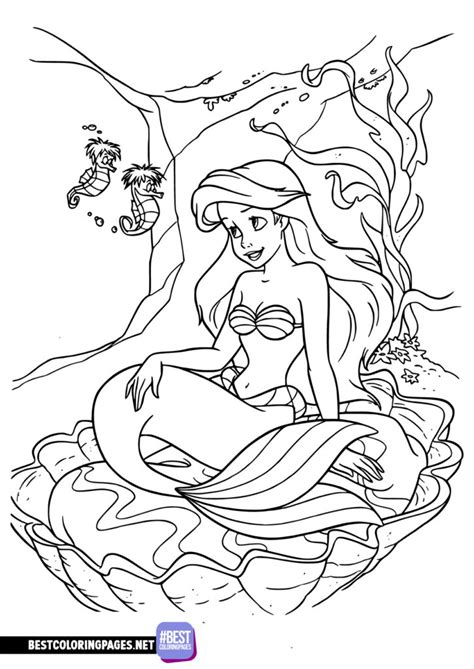 Coloring Pages Ariel Free Printable Coloring Pages