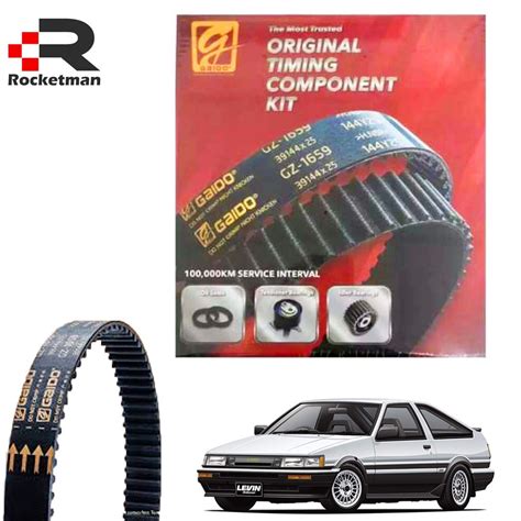 Gaido Timing Belt Kit Toyota Levin Ae Age V Blacktop R