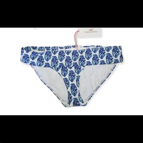 Vineyard Vines Swim Nwt Vineyard Vines Fold Over Swimsuit Bottom Bikini Swim Poshmark