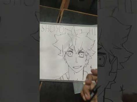 Drawing Shoyo Hinata Shorts 2 April 2024 YouTube