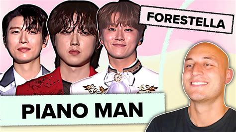 Classical Singer Reacts And Analyses Piano Man Forestella 포레스텔라