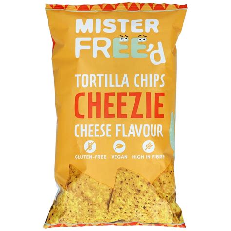 MISTER FREED Tortilla Chips Cheezie Cheese Flavor 135g GHL Brunei