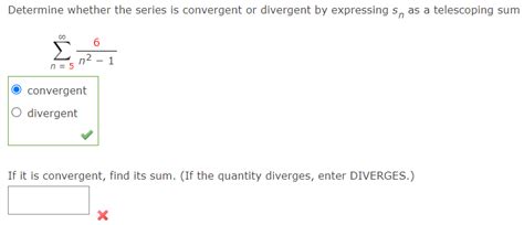 Solved Determine Whether The Series Is Convergent Or Chegg