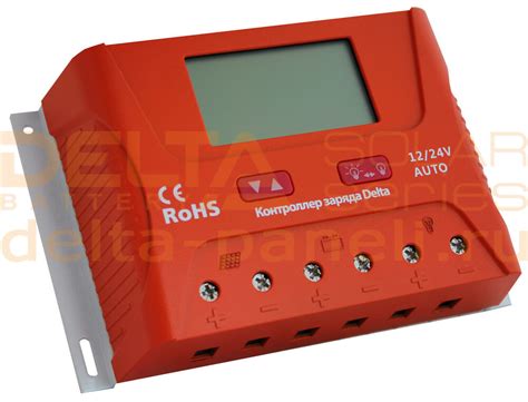 Контроллер заряда Delta PWM 2430 30А купить