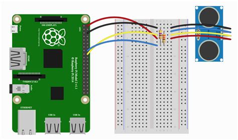 raspbian - Raspberry Pi and ultrasonic distance sensor HC-SR04 - Raspberry Pi Stack Exchange