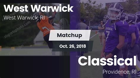 West Warwick HS Football Video "Matchup: West Warwick High vs ...