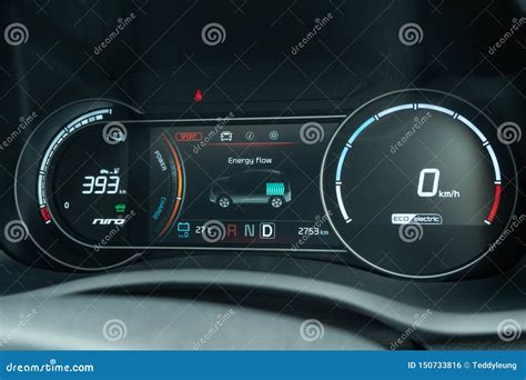 Kia Niro EV Dashboard editorial photo. Image of auto - 150733816