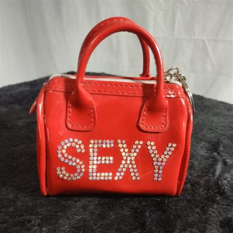 Victoria S Secret Bags Ultra Rare Victorias Secret Red Sexy Mini