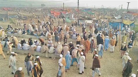 Pandal Mein Jor Ka Majma Aalmi Ijtema Tablighi Ijtema Lahore