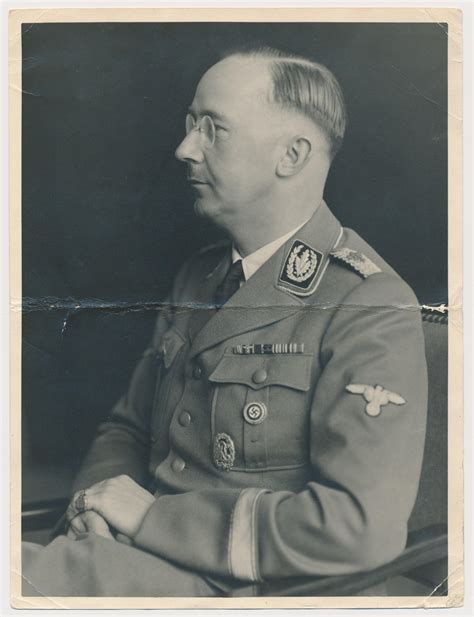 Bid Now: PHOTO OF HEINRICH HIMMLER TAKEN FROM HIS OWN DESK - July 5 ...