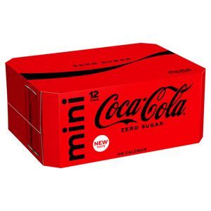 Coca Cola Zero Coke Soft Drink Blik 12 X 150 Ml Carrefour Site