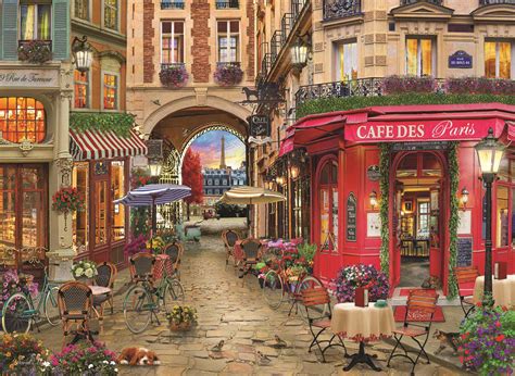 Puzzle Café des Paris 1 000 Teile PuzzleMania at