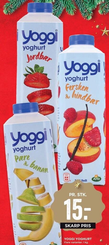 Yoggi Yoghurt Tilbud Hos MENY