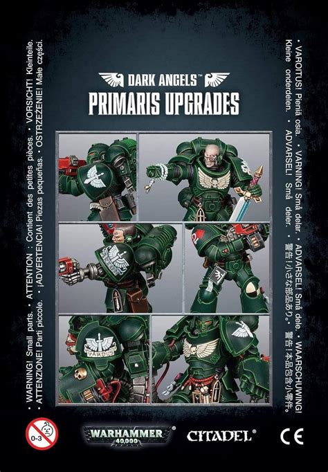 Games Workshop 99070101036 Dark Angels Primaris Upgrades Miniature