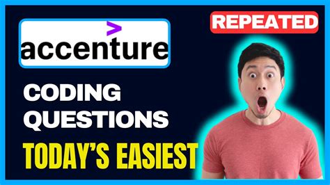 25th June Accenture Latest Coding Questions Accenture Assessment