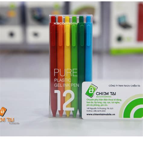 B B T Bi M U Kacogreen Pure Plastic Gel Ink Pen Shopee Vi T Nam