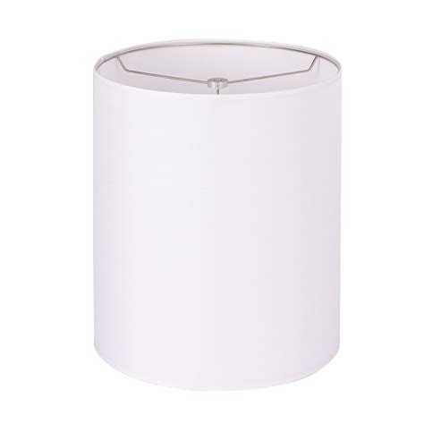 Wellmet White X X Inches Lampshade Required Assembly For Table