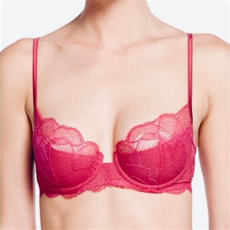 La Perla Intimates And Sleepwear La Perla Iris Lace Demi Bra 32d Pink