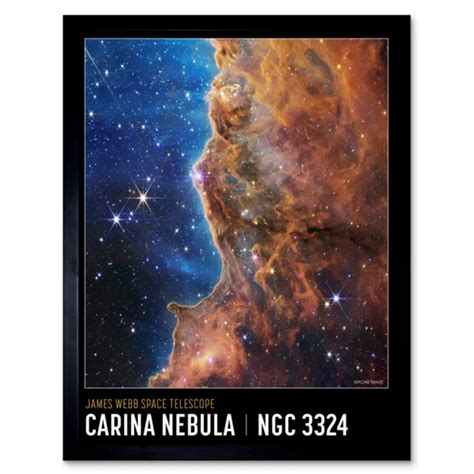 Nasa James Webb Space Telescope Carina Nebula Ngc3324 Cosmic Cliffs