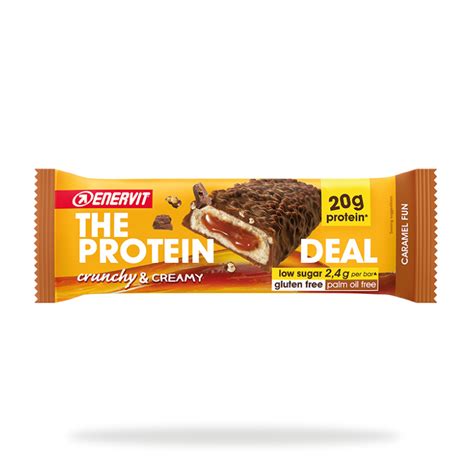 Enervit The Protein Deal Protein Bar Caramel Fun 55g Barretta