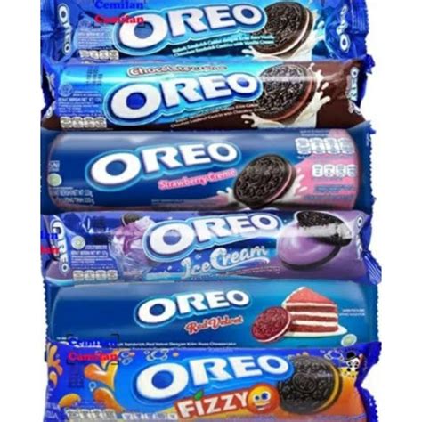 Jual Oreo Original Chocolate Red Velvet 133 Gr Shopee Indonesia