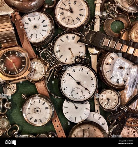 Old watch collection Stock Photo - Alamy