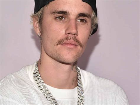 Justin Bieber Mustache And Beard