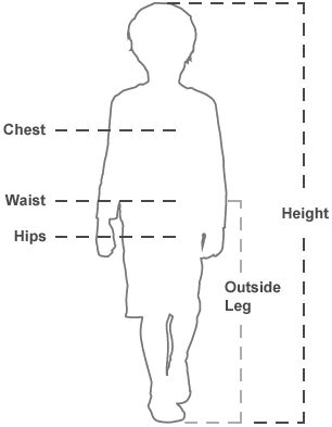 Childrens Clothing Size Chart | The White Company UK