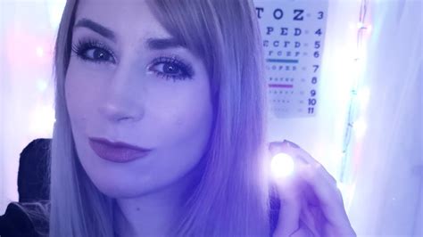 Asmr Eye Exam Light Triggers Instructions Gloves Youtube