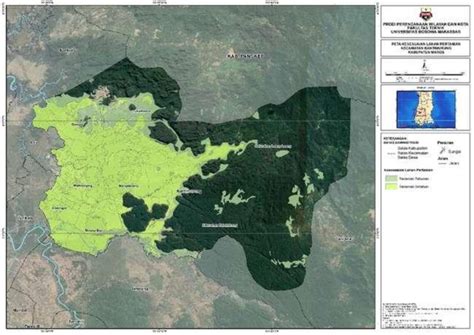 Gambar 4 Peta Kesesuaian Lahan Pertanian Kecamatan Bantimurung 33