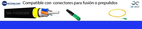 SBE TECH SBEFOADSSNL12S Cable de Fibra Óptica ADSS Monomodo