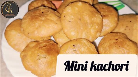 Mini Dry masala kachori खसखशत मन कचर Storable Snacks