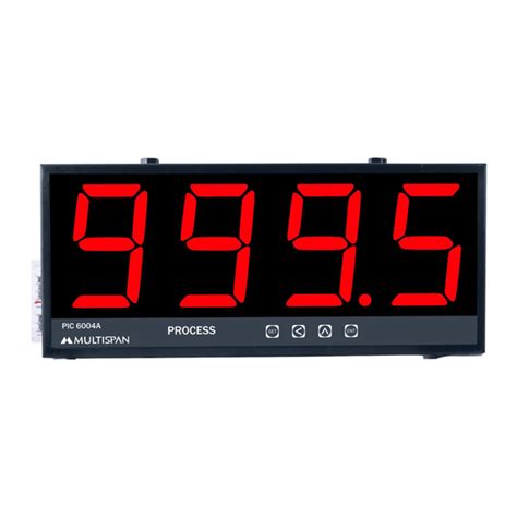 MULTISPAN PIC-6004A PRODUCT MANUAL Pdf Download | ManualsLib