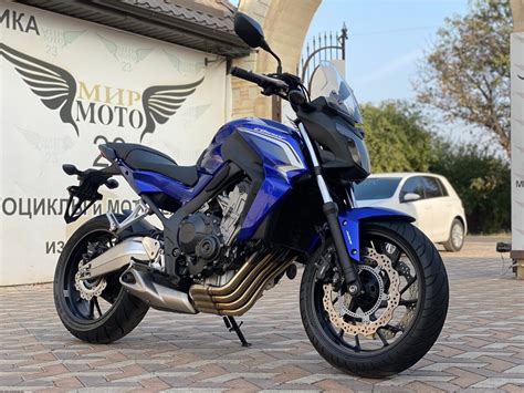 Купить б у Honda CB F инжектор передач в Динской синий naked bike года на Авто ру ID