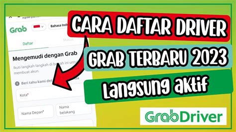 Cara Daftar Driver Grab Motor Cara Daftar Driver Grab Bike