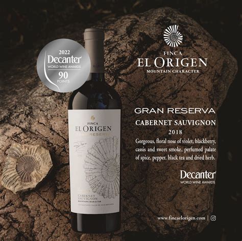 Decanter Gran Reserva Pts Finca El Origen