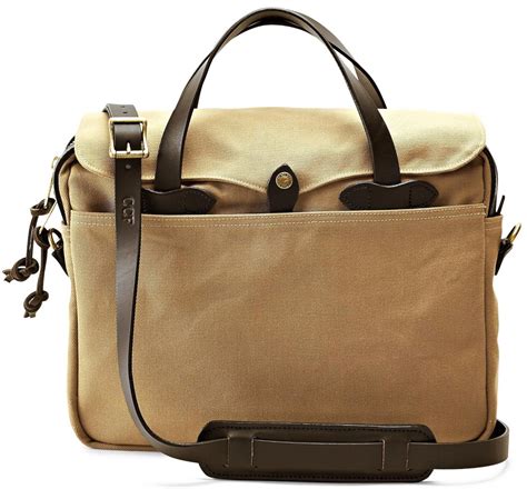 Filson Rugged Twill Original Briefcase Tasche L Tan Taschen