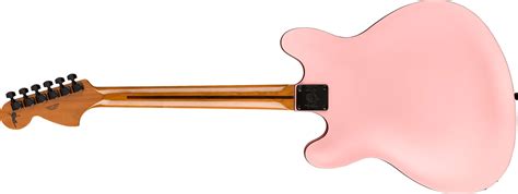 Fender Tom Delonge Starcaster Satin Shell Pink Guitarra El Ctrica