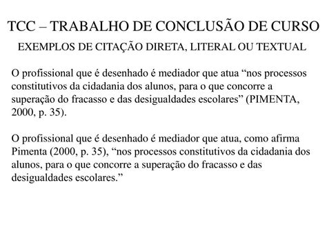 Ppt Tcc Trabalho De Conclus O De Curso Powerpoint Presentation