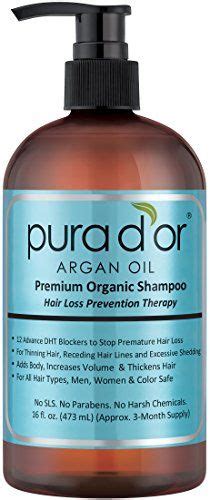 Pura Dor Hair Loss Prevention Premium Organic Shampoo Brown And Blue