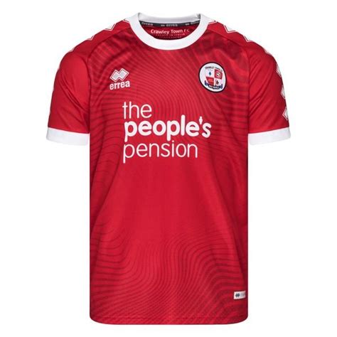 Crawley Town F.C. Home Shirt 2020/21 | www.unisportstore.com