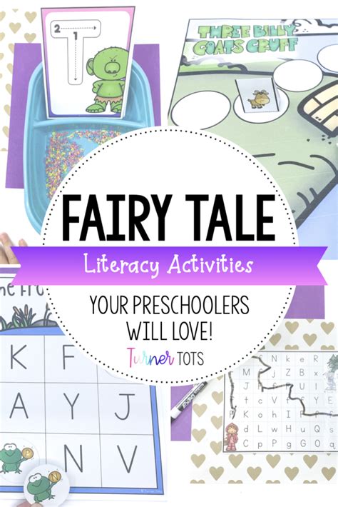 Fairy Tale Activities To Bring Magic To Your Literacy Centers Turner Tots