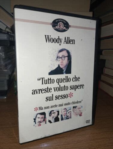 Dvd Woody Allen Tutto Quello Che Avreste Voluto Sapere Sul Sesso Ebay