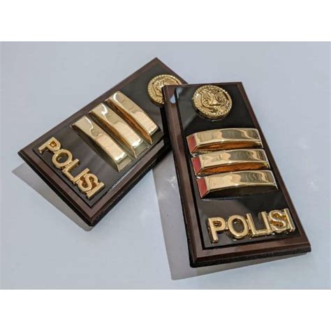 Jual PANGKAT POLISI AKP FUL MIKA AKRILIK Shopee Indonesia